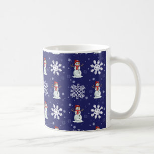 Snöig manar kaffemugg