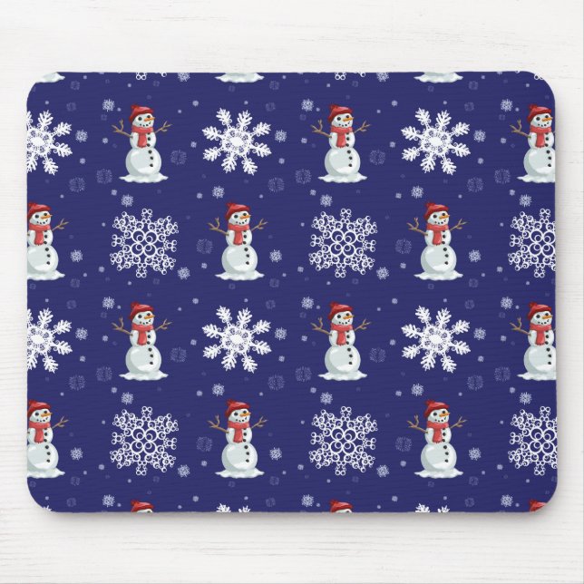 Snöig manar musmatta (Framsidan)