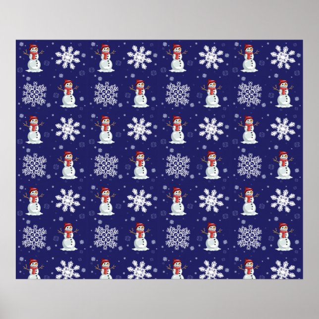 Snöig manar poster (Framsidan)