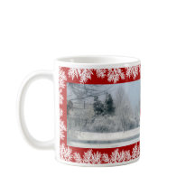 Snöig morgon julmugg