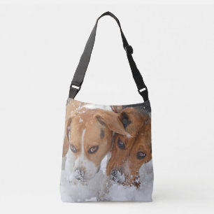 Snöig näsBeagles Axelväska