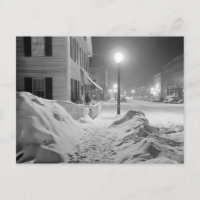 Snöig natt i Vermont, 1940