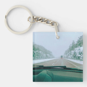 Snöig svensk road trip