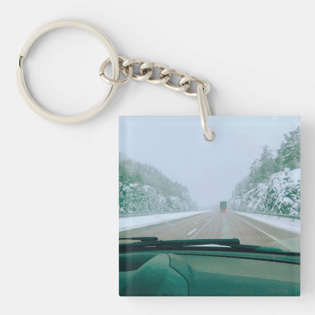 Snöig svensk road trip (Framsidan)