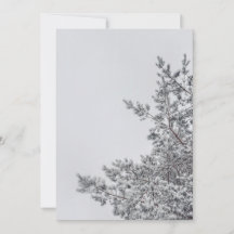 Snöig tall, skandinavisk julestil