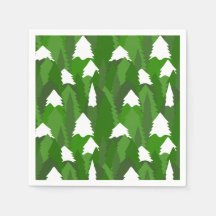 Snöig tallskog