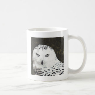 Snöig uggla kaffemugg