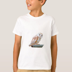 Snöig uggla t shirt