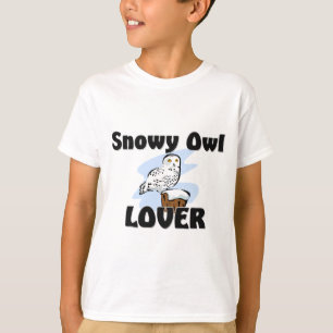 Snöig ugglaälskare t shirt