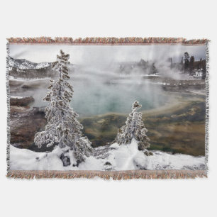 Snöig Yellowstone Filt