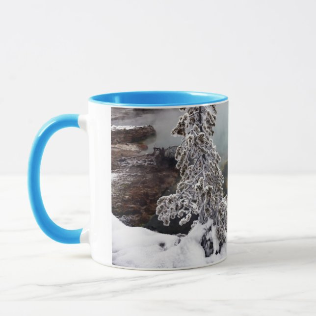 Snöig Yellowstone Mugg (Vänster)