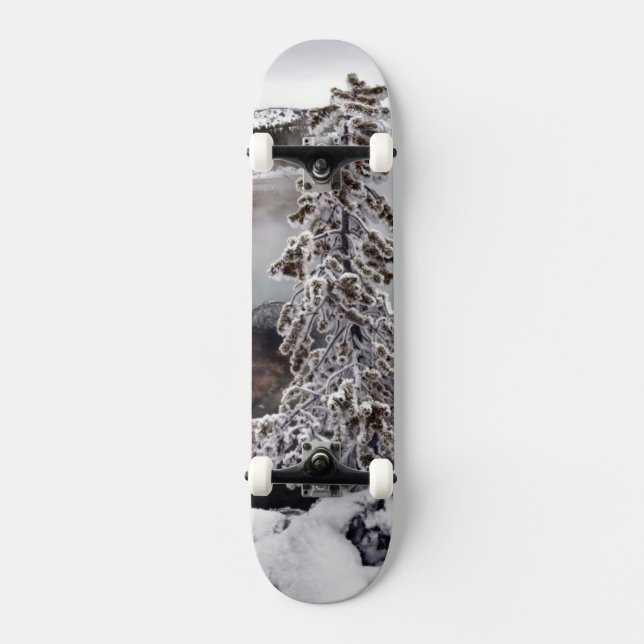 Snöig Yellowstone Old School Skateboard Bräda 21,6 Cm (Framsida)