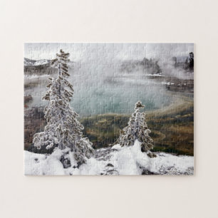 Snöig Yellowstone Pussel