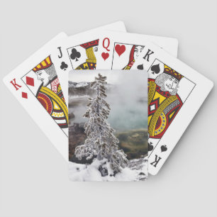 Snöig Yellowstone Spel Kort