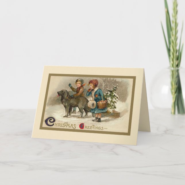 Snöjul Helgkort (Framsida)