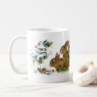 Snökaniner Kaffemugg