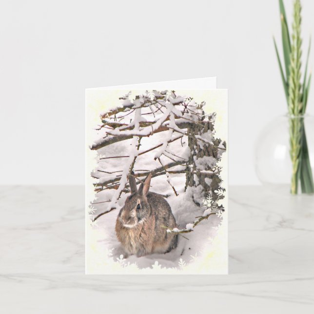 Snökanintack Tack Kort (Framsida)