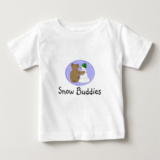 Snökompisar T-shirt (Framsida)