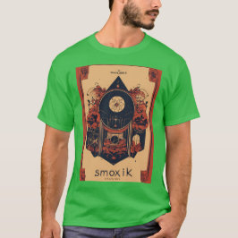 SNOKXINK Avant Garde Art Tatto Studio Basic-Mörk T Shirt