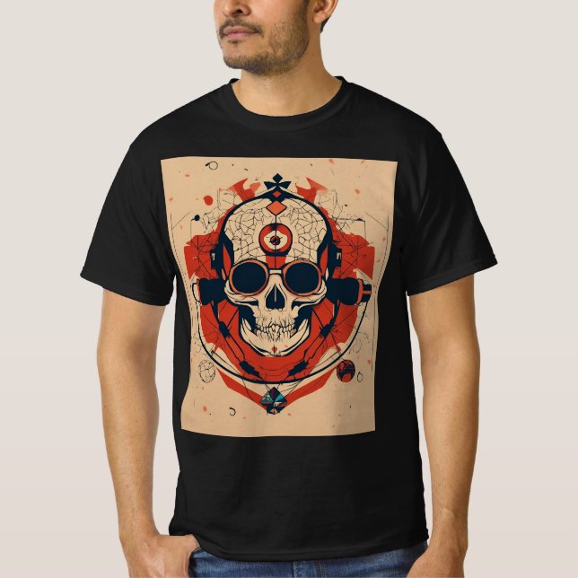 SNOKXINK Avant Garde Tattoo Studio T-Shirt (Framsida)
