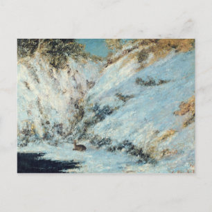 Snölandskap, 1866 vykort