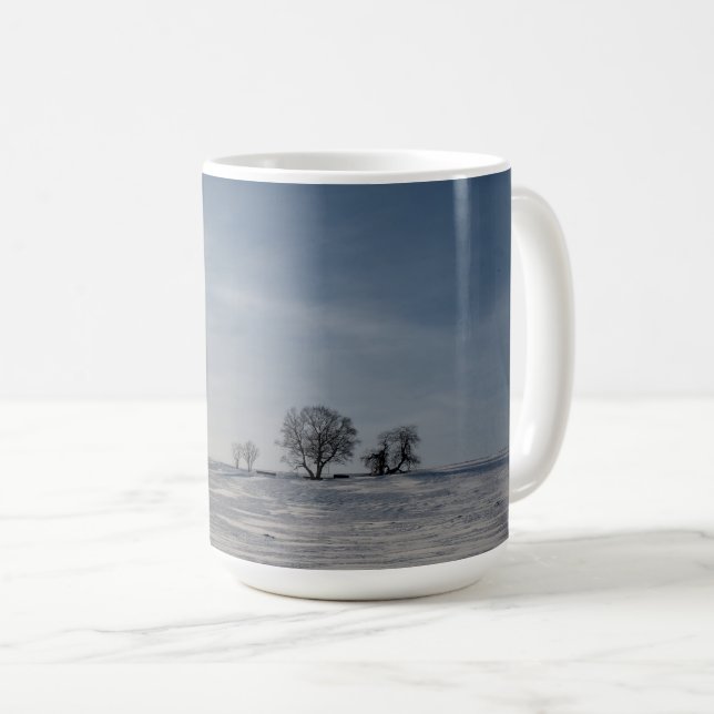 Snölandskap   kaffemugg (Framsida höger)
