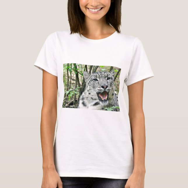 SnöLeopard 2 Tee (Framsida)