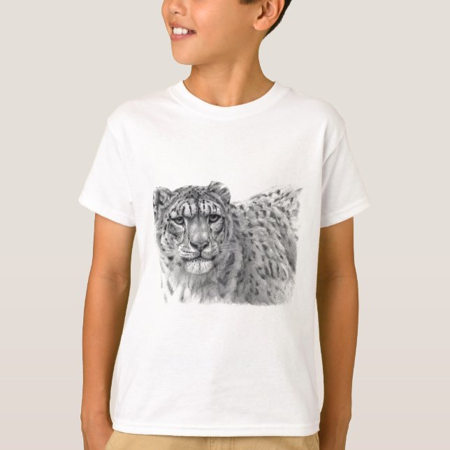 SnöLeopard g2010-003 T Shirt (Framsida)