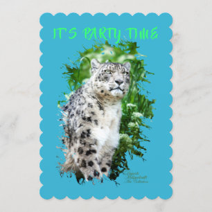 Snöleopard Inbjudan