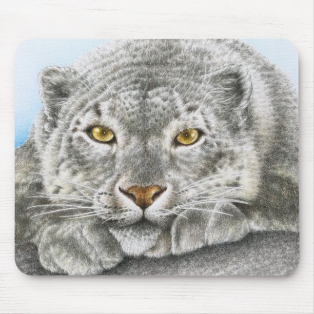 SnöLeopard Mousepad Musmatta (Framsidan)