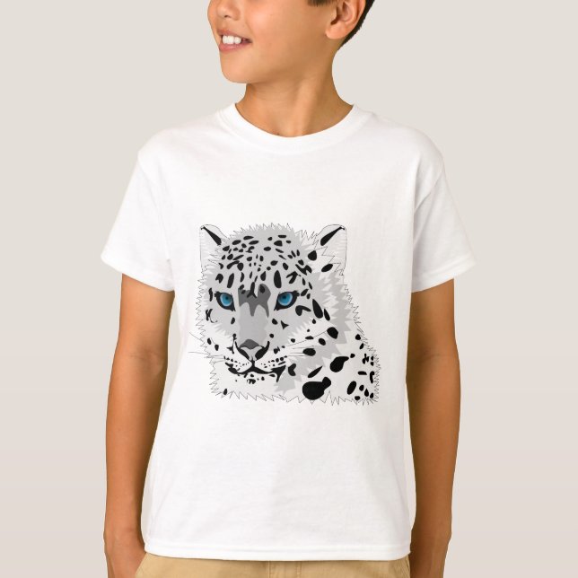 Snöleopard Tee (Framsida)