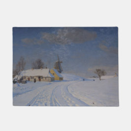 Snöliggande i vinter (av H.A. Brendekilde)