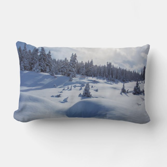 Snöliggande Lumbarkudde (Framsida)