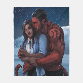 Snolog in med Alien Warlord Throw Fleecefilt