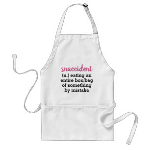 Snolycksfunny Joke Women's Apron Förkläde