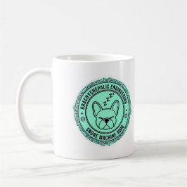SnoMachine 3000 Fransk Bulldog Teknik Rolig Hund Kaffemugg