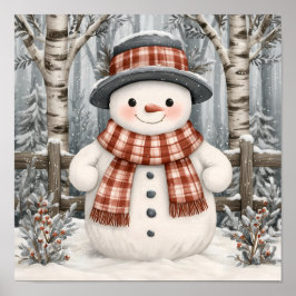 Snöman Poster