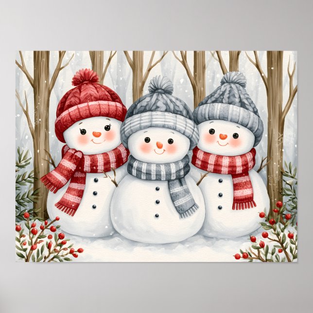 Snömän Poster (Framsidan)