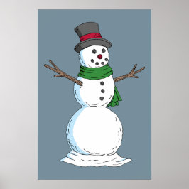 Snöman Poster