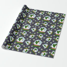 Snöman & Snöglobbar Presentpapper
