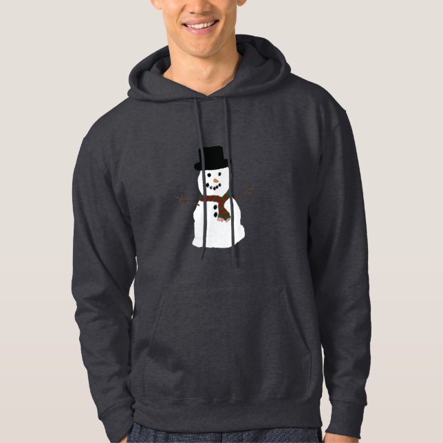 SnömanHoodie Sweatshirt (Framsida)