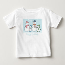 Snömannafamilj T Shirt