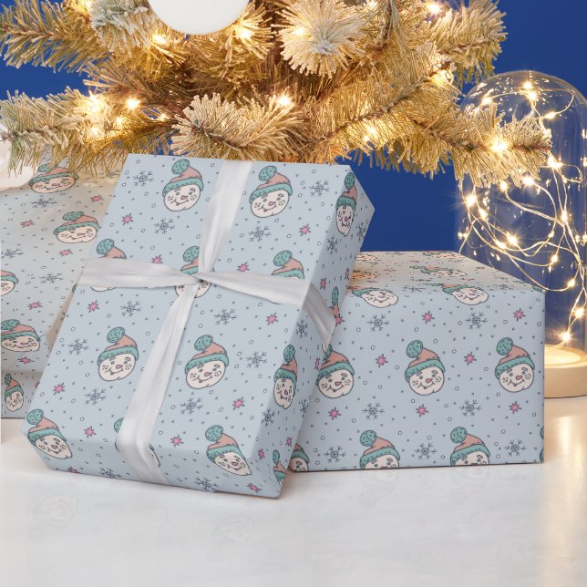 Snömannapapper Presentpapper (Helgdagar)