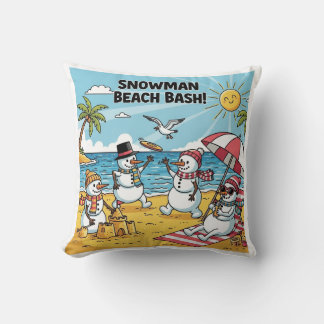 Snömannastrandfest Kudde