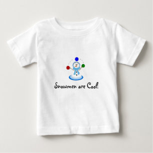 Snömannen är coola tee