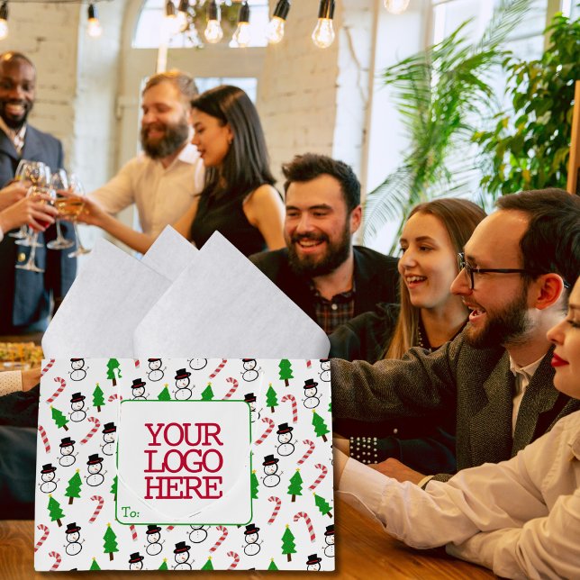 Snömannen Godisstav Julgran Anställd (Skapare uppladdad)