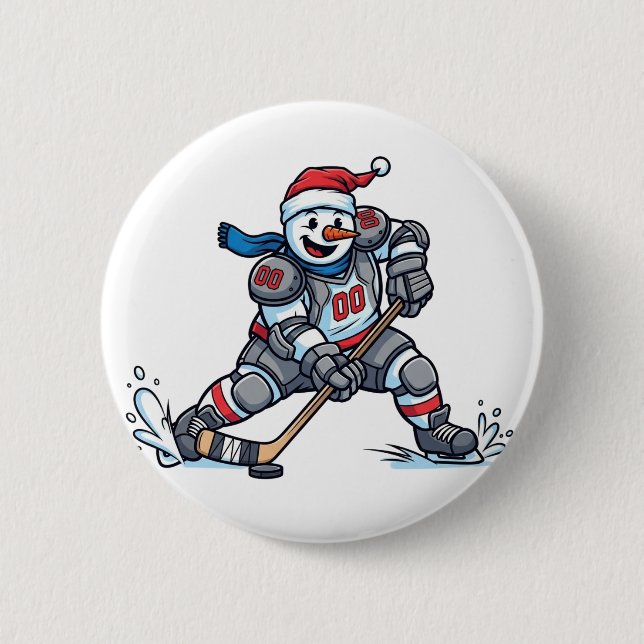 Snömannen Ishockey Jul 2026 Höjdläge Sport Knapp (Framsida)