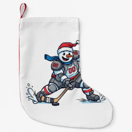 Snömannen Ishockey Jul 2026 Höjdläge Sport Liten Julstrumpa