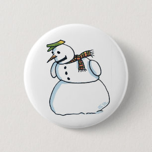 Snömannen knapp