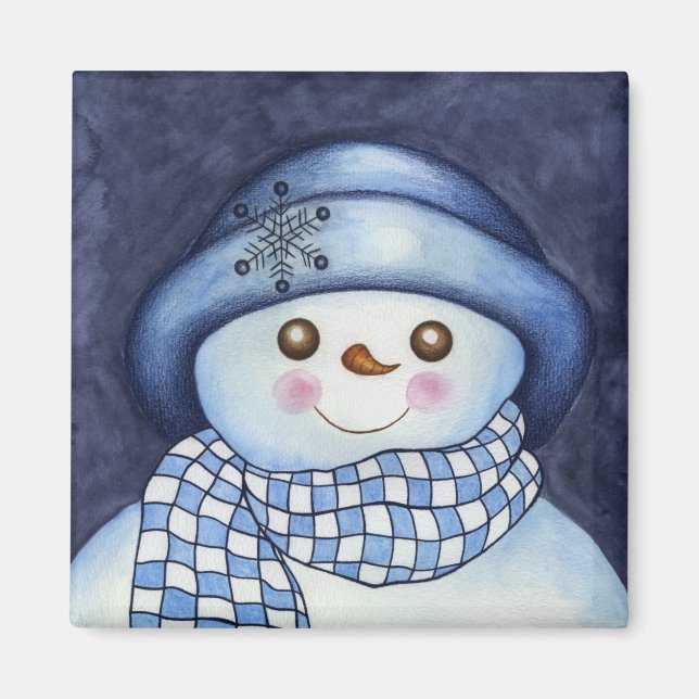 Snömannen Magnet (Framsidan)